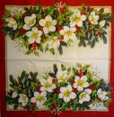 133 Christmas Flowers - 3-ply (weiß) - Ihr